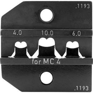 rennsteigwerkzeuge Rennsteig Werkzeuge PEW12.1193 624 1193 3 0 Crimpzange Solar-Steckverbinder 2.5 bis 6mm² Inkl. Crim