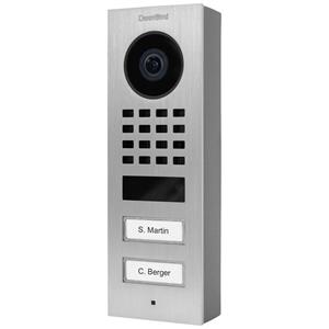 DoorBird DoorBird D1102V IP Vid. Türst. V2A Edels. 2 Ruftasten Aufputz