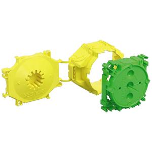 kaiserelektro Kaiser Elektro 1255-01 Apparaatdoos Halogeenvrij (l x b) 94 mm x 75 mm 20 stuk(s)