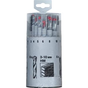 kwb 429690 Metaal-spiraalboorset 3.0 mm, 4.0 mm, 5.0 mm, 6.0 mm, 8.0 mm, 10 mm 18 stuk(s)