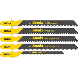 Kwb 617285 Stichsägeblatt-Set für Holz 5St.