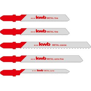 Kwb 617290 Stichsägeblatt-Set für Metall 5St.