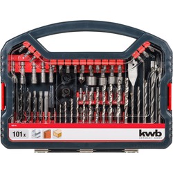 Kwb 109110 10-delig Boor en bit assortiment