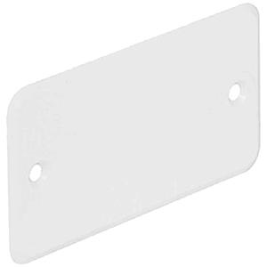 kaiserelektro Kaiser Elektro 1148-90 Blinde afdekking (l x b) 75 mm x 40 mm 25 stuk(s)
