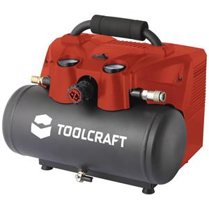 TOOLCRAFT AP-1200 Pneumatische accucompressor 6 l 8 bar