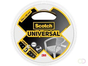 Scotch Ducttape Universal, Ft 48 Mm X 25 M, Wit