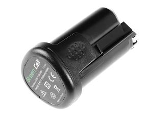 Groene cel batterij - Bosch PBA 10.8, PBA 12, 1600A00H3D - 1.5Ah