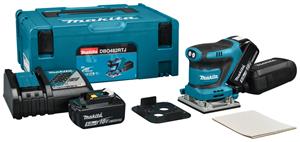 Makita DBO482RTJ 18 V Handpalm vlakschuurmachine | Mtools