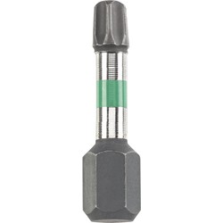 Bit Impact torx 30 mm T20 kaart - Eurofix