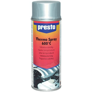 presto Thermo-Lackspray, Farbe rot, hitzebeständig bis 300°C, 400 ml