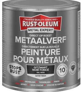 Rust-oleum metal expert metaalverf satin ral 1013 0.25 ltr