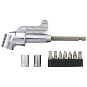 noname 2521675 Winkelschraubervorsatz Länge 135mm Antrieb 1/4  (6.3 mm) 128cm