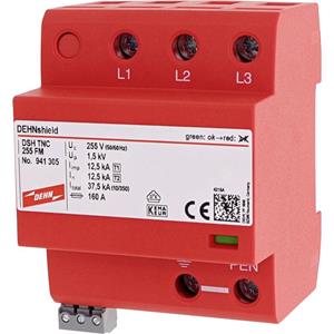 DEHN 900385 Kombi-Ableiter DEHNvap Typ 1+2 f.dreiphasige TT-und TN-S-Systeme Kombiableiter 1St.