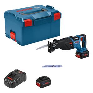 Bosch GSA 18V-28 18V Li-ion Accu reciprozaagmachine set (2x 5.5Ah) in L-Boxx - 1100 W