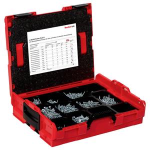 Fischer L-BOXX 102 Power-Fast II 558739 Spaanplaatschroeven T-profiel Staal Galvanisch verzinkt 1801 onderdelen