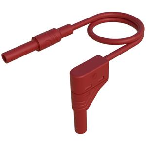skshirschmann SKS Hirschmann MAL S WG-B 100/2,5 rot Veiligheidsmeetsnoer [4mm-veiligheidsstekker - 4mm-veiligheidsstekker] 100 cm Rood 1 stuk(s)