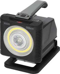 Brennenstuhl 1173730000 Multi-batterij LED-batterij draagbare bouwlamp HL 3000 - 20W - 1140 + 2160lm - IP54