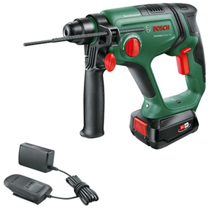 boschhomeandgarden Bosch Home and Garden Universal Hammer -Akku-Bohrhammer 18V 2.5Ah Li-Ion inkl. Akku, inkl. Ladegerä