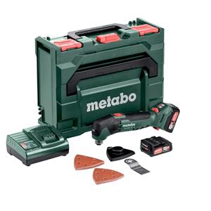 Metabo Akku-Multitool PowerMaxx MT 12; metaBOX 145; 12V 2x2Ah Li-Power + SC 30