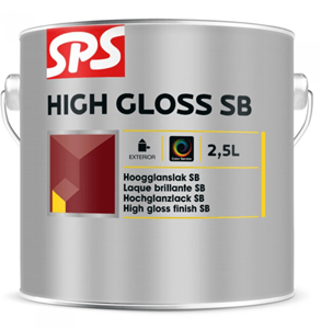 Sps high gloss sb wit 0.75 ltr