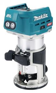 Makita RT001GZ10 Akku-Multifunktionsfräse mit Zubehör, ohne Akku, ohne Ladegerät