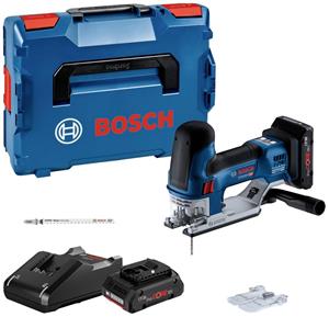 Bosch GST 18V-155 SC 18V Li-ion Accu decoupeerzaagmachine set (2x 4.0Ah) in L-Boxx - 360° grip - 3800 tpm