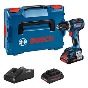 Bosch GSB 18V-90 C 18V Li-ion Accu schroefklopboormachine set (2x 4.0Ah) in L-Boxx - 64 Nm