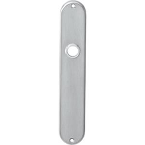Intersteel Langschild ovaal 220x41mm slg56 rvs