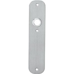 Intersteel Schild plat 190x42x2mm pc55 rvs