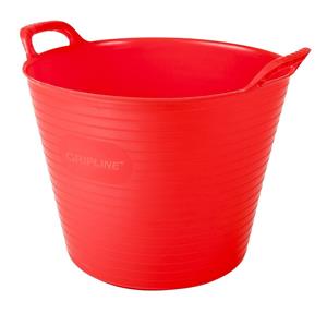 Berdal Gripline Flexibele emmer Flextub 25ltr rood