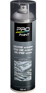 PRO-Paint Zinkspray Alu-Zink glanzend (500ml)