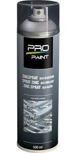 PRO-Paint Zinkspray Alu-Zink glanzend (500ml)