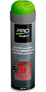 PRO-Paint Markeerverf tijdelijk 5-15 dagen fluor groen (500ml)