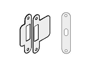 GU Sluitplaat tbv nastelbare sluitkom loop korte lip 9-38463-01