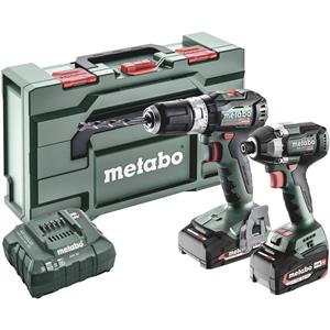 Metabo BSLBL+SSD200LTBL -Akku-Schlagbohrschrauber, Akku-Schlagschrauber inkl. Akku, inkl. Ladegerät