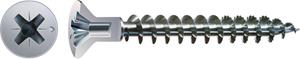 Spax spaanplaatschroef vz pk 5.0x70mm pz2 met kopboring