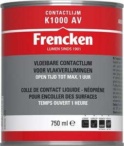 Frencken contactlijm K100 AV (750ml)