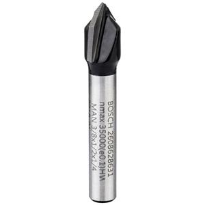 boschaccessories Bosch Accessories 2608628631 Nutfräser Arbeits-Länge 12.40mm Schaftdurchmesser 6.35mm 1 Stück