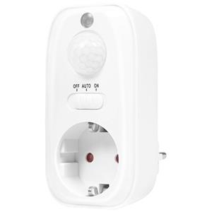 LogiLink PA0248 PIR-bewegingsmelder 100 ° Wit IP20