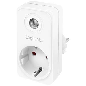 LogiLink Adapterstecker mit Dämmerungssensor, weiß
