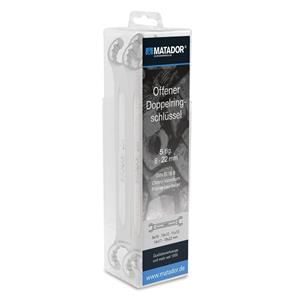 Matador 02519050 Dubbele open ringsleutel 5-delig 8 - 22 mm DIN 3118