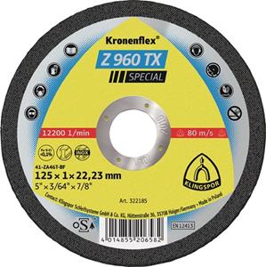 EDE GmbH ELC Logistik-Center Trennscheibe Z960TX 115x1,0mm gera. Klingspor