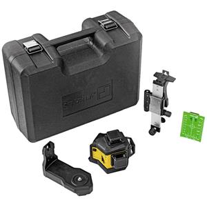 Stabila LAX 600 G, 12-V-System, 5-pcs Multilinienlaser selbstnivellierend Reichweite (max.): 40m