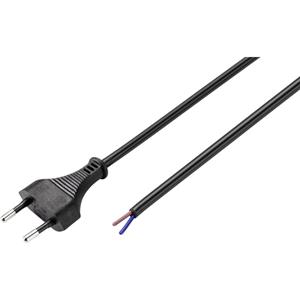 Sygonix SY-5044226 Strom Anschlusskabel Schwarz 1.50m