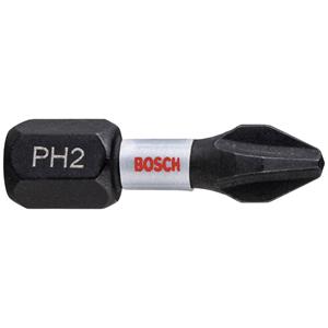 Bosch IMPACT CONTROL SCREWDRIVER BIT SET PHILLIPS 2 PCS FOR DRIVERS