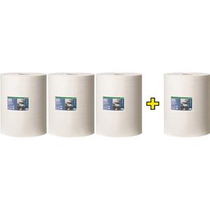 Tork 530137 Schoonmaakdoekjes 4 rollen à 280 doeken