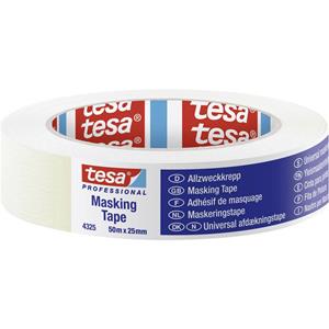 Tesa STANDARD 04325-00001-01 Schilderstape  Professional Beige (l x b) 50 m x 25 mm 1 stuk(s)