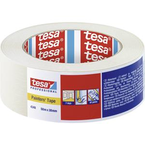 Tesa STANDARD 04348-00018-03 Schilderstape krepp Beige (l x b) 50 m x 38 mm 1 stuk(s)