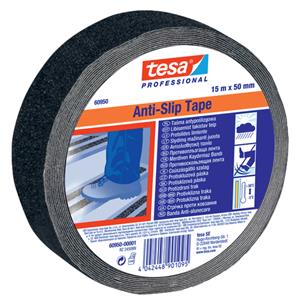 Tesa 60950-00001-00 Anti-sliptape  Professional Zwart (l x b) 15 m x 50 mm 1 stuk(s)