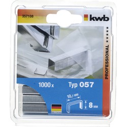 kwb STAPLES 8 MM WIDE FLAT WIRE STEEL